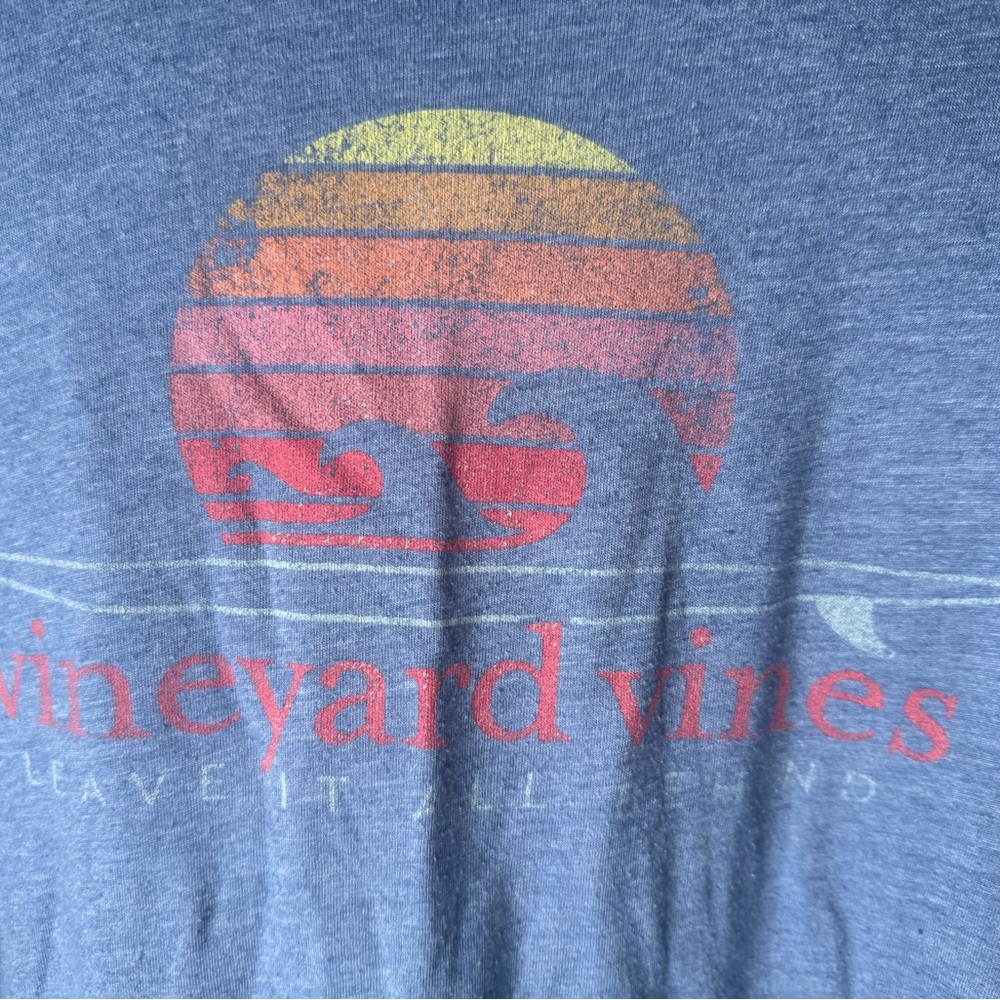 Vineyard Vines Island Tee in Blue